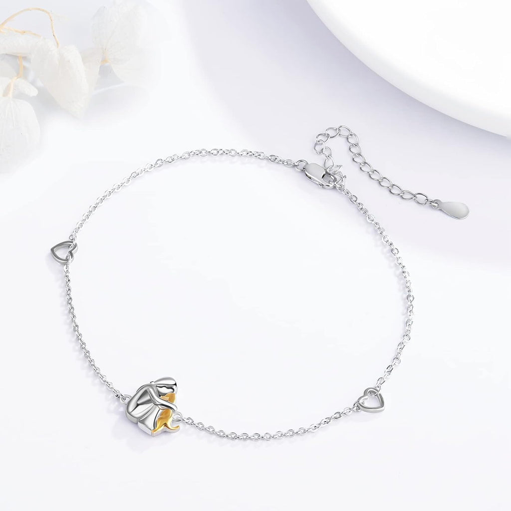Armbånd med hjerteformede poter
