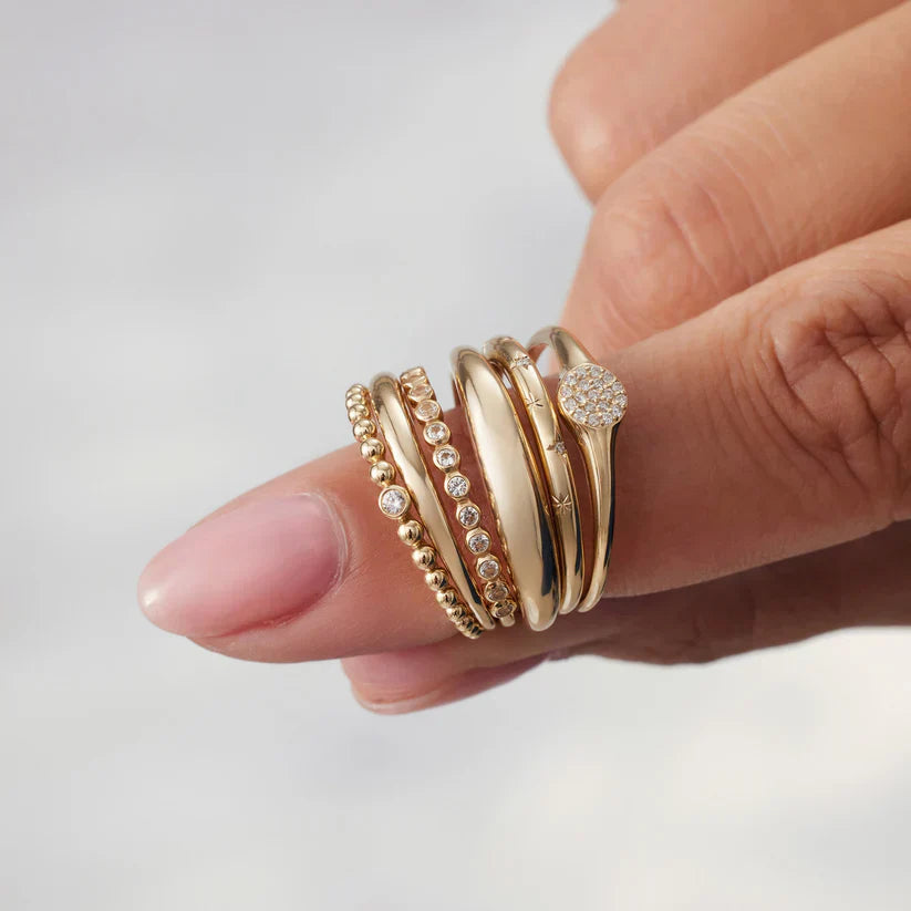 Smal kuppelformet | Ring