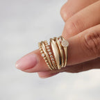 Smal kuppelformet | Ring