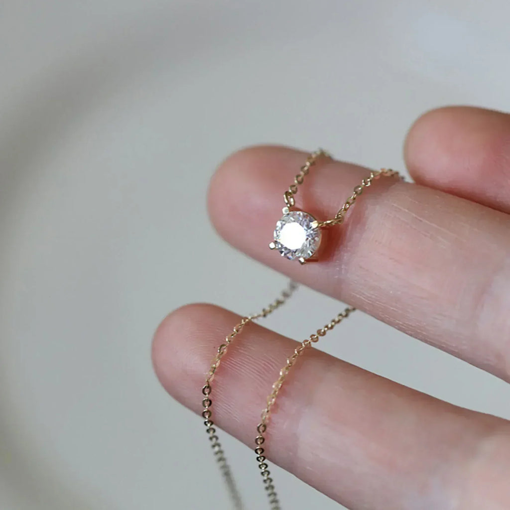 Solitaire | Damehalskæde