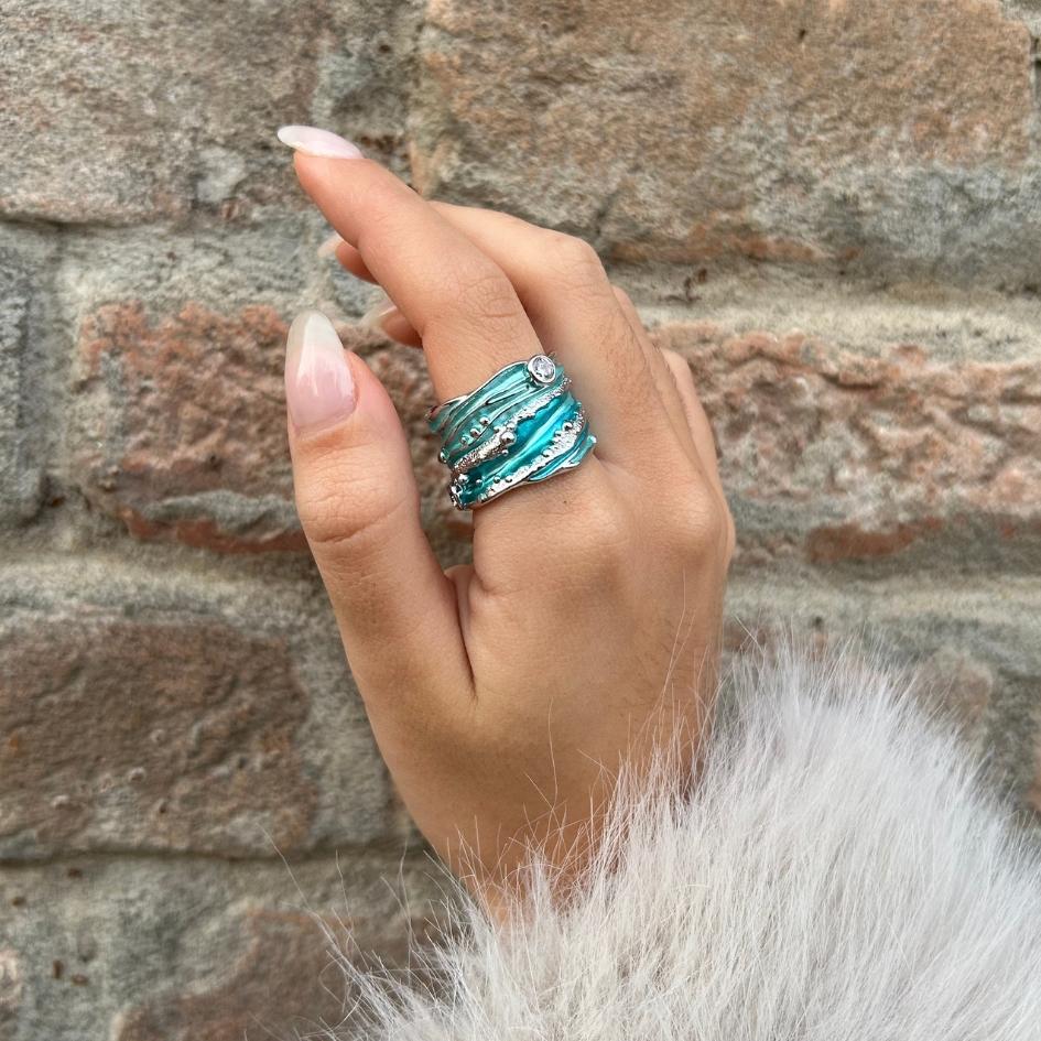 Krystalbølge | Ring
