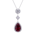 Ruby | Damehalskæde