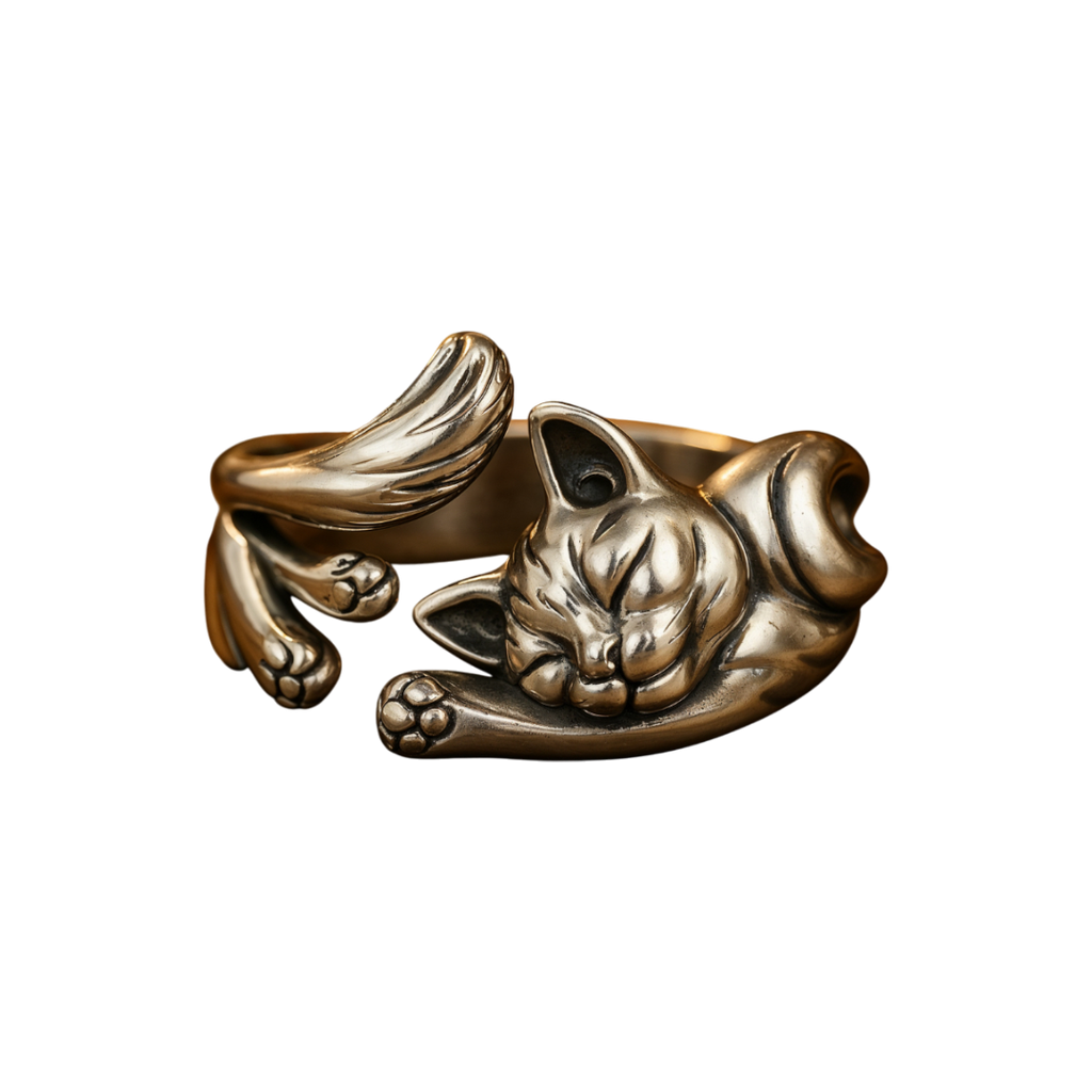 Sovende kat-ring