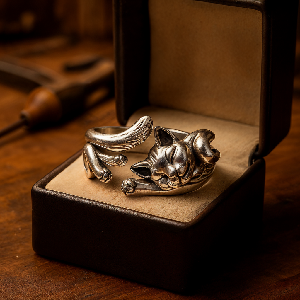 Sovende kat-ring
