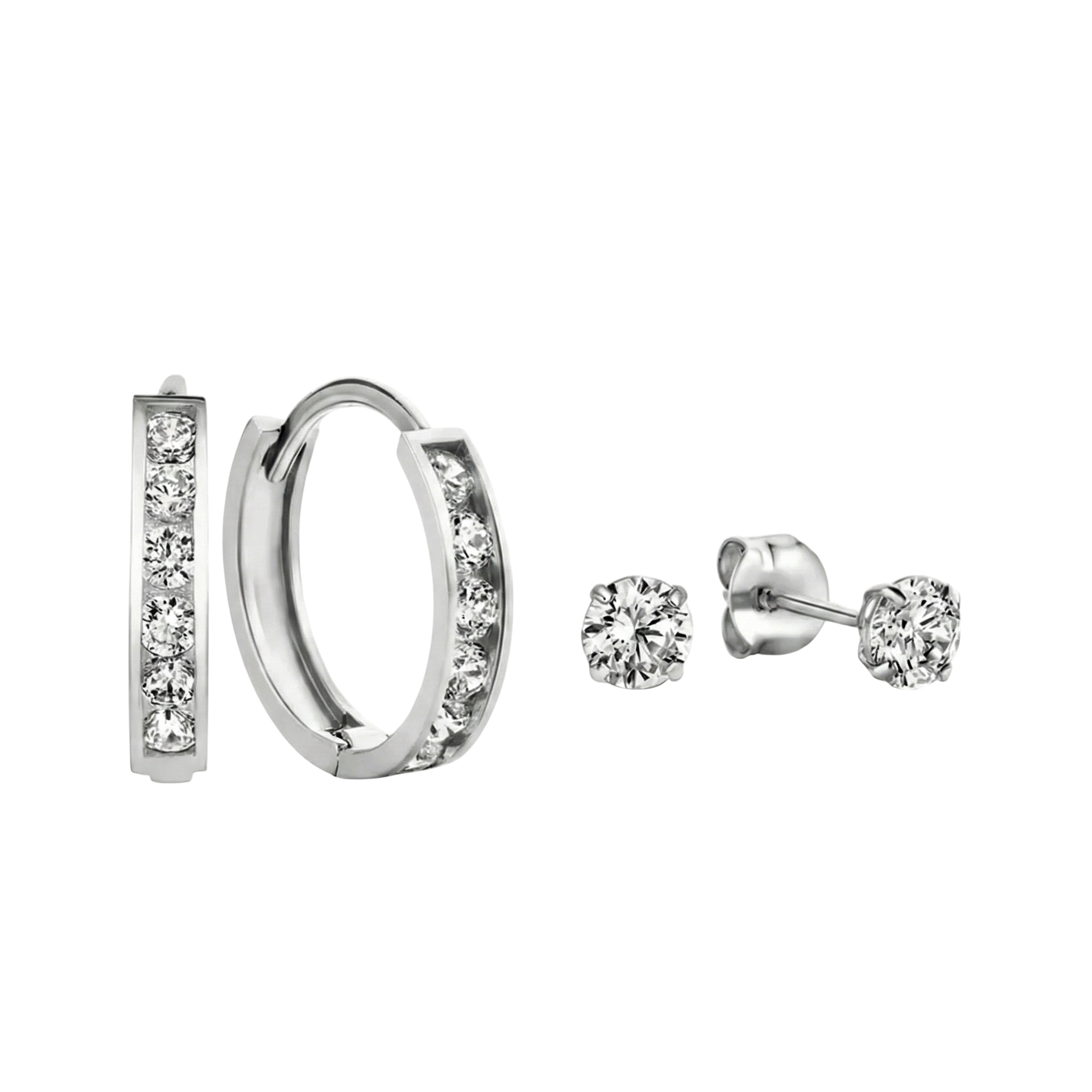 Renhed | 2-delt sæt Øreringe