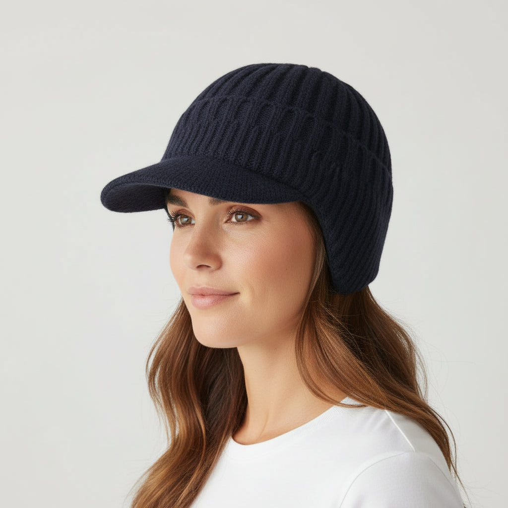 Nordic | Skandinavisk vinterhue med ørebeskyttelse (unisex, one size)